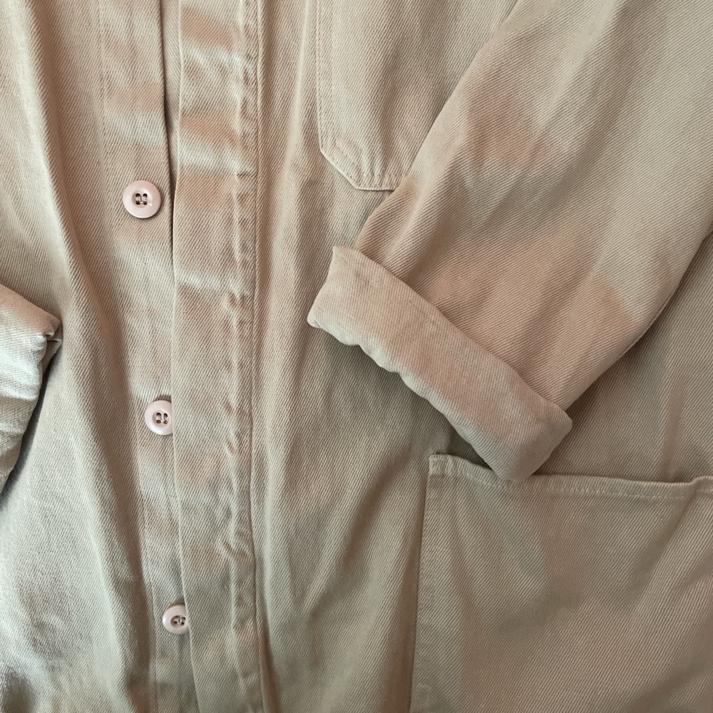 Jungmaven Light Tan Shirt Jacket - Picture 3 of 3